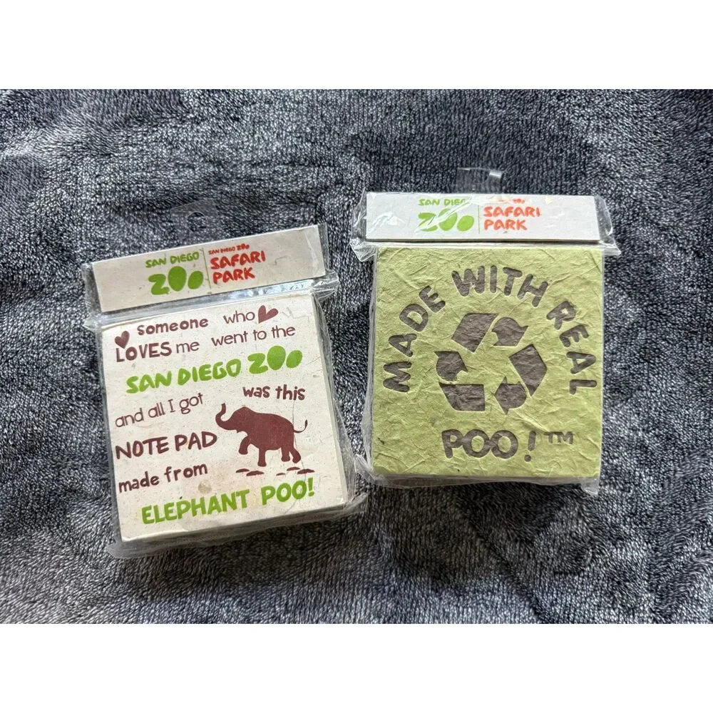 Poopoopaper scratch pad set of 2